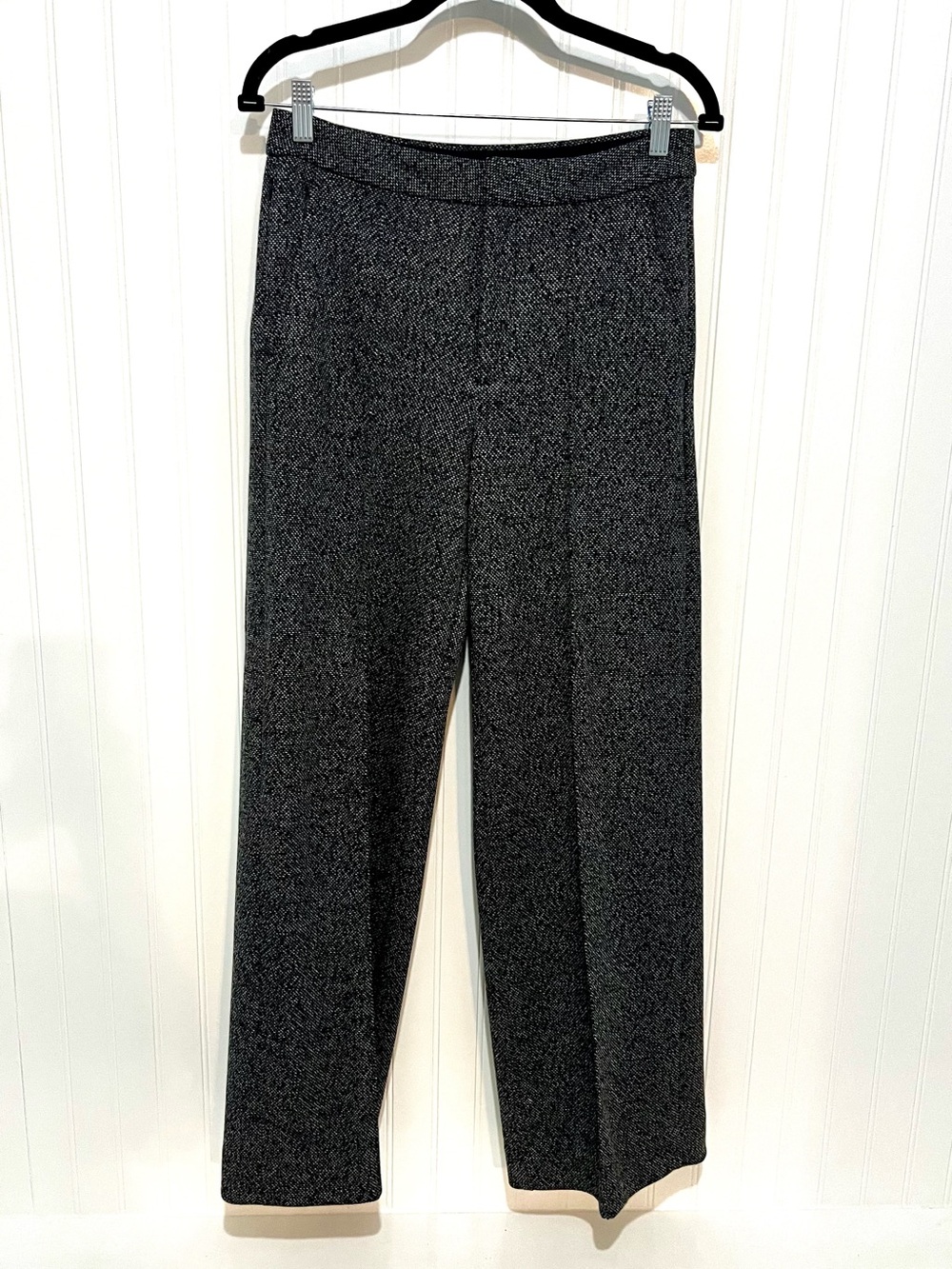 NWT Banana Republic Black Wide-Leg Dress Pants